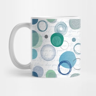 circles and blobs Mug